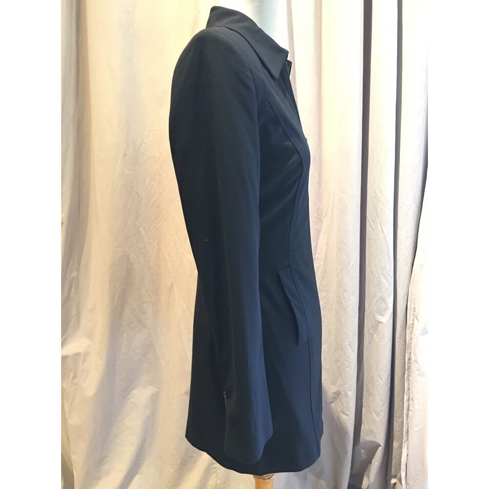 Vintage 90’s Apart Gaberdine Long Jacket M Pristine - Picture 3 of 6